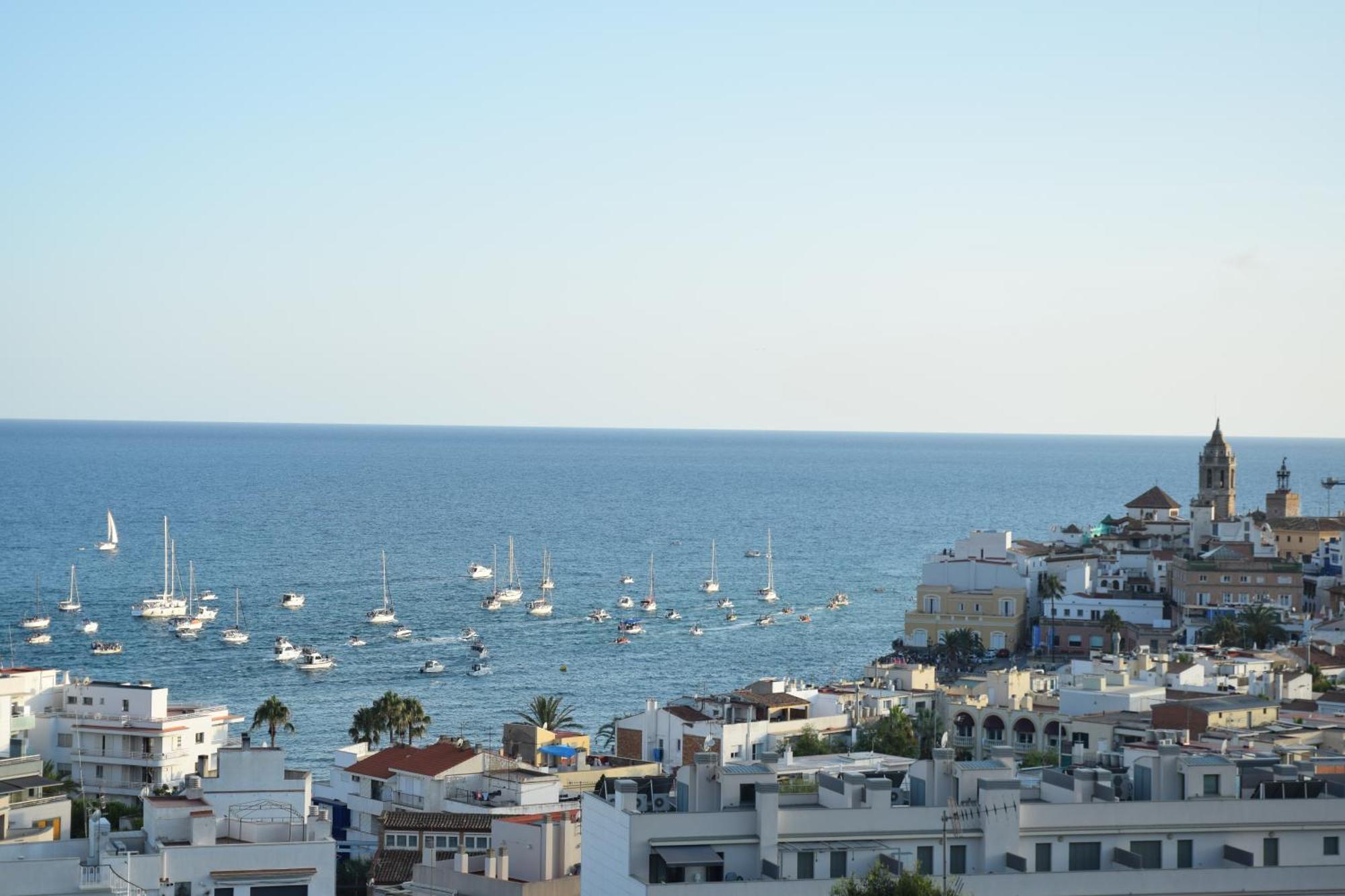 Apartamento Marinero, Vistas Impresionantes. Sitges Eksteriør billede