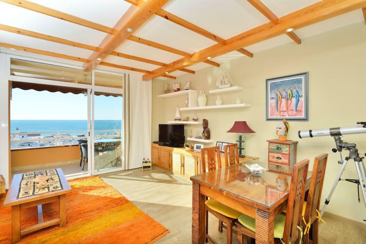 Apartamento Marinero, Vistas Impresionantes. Sitges Eksteriør billede